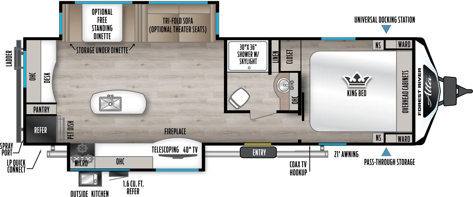 Alta 2810KIK - DSO Floorplan